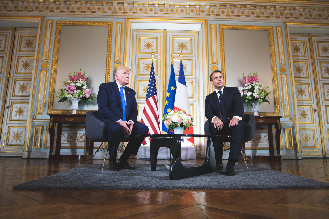 Macron alerte Trump sur « la nécessité absolue d’empêcher une  résurgence » de l&rsquo;EI