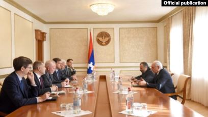 Les membres du Groupe de Minsk en visite en Artsakh