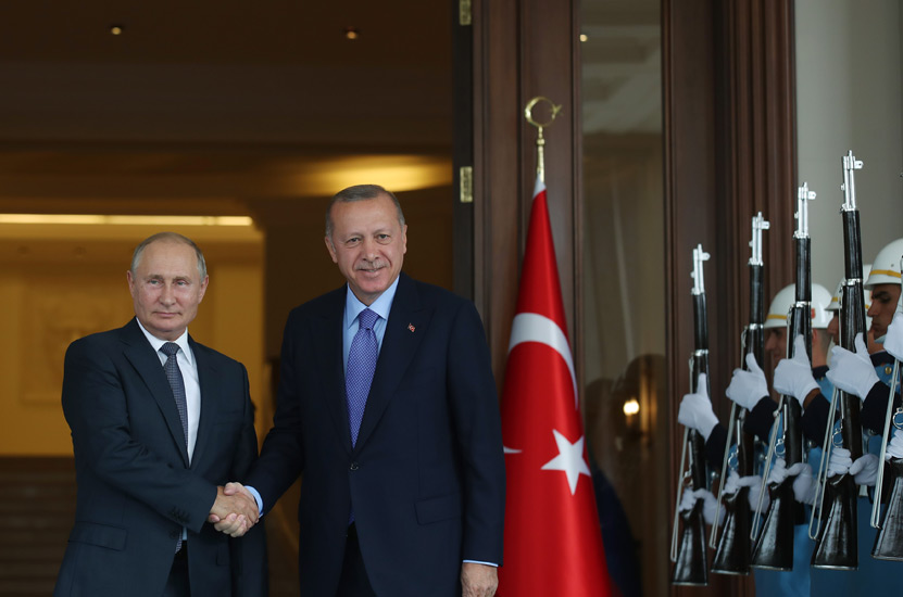 Erdogan en Russie le 22 octobre pour rencontrer Poutine