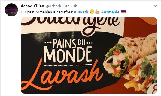 Du pain Arménien à carrefour