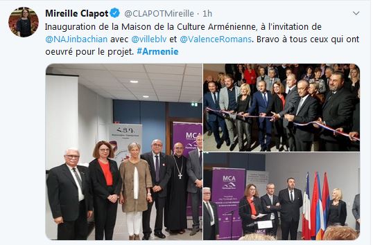 Inauguration de la Maison de la Culture Arménienne