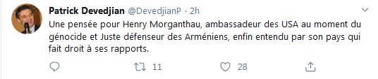 Une pensée pour Henry Morganthau
