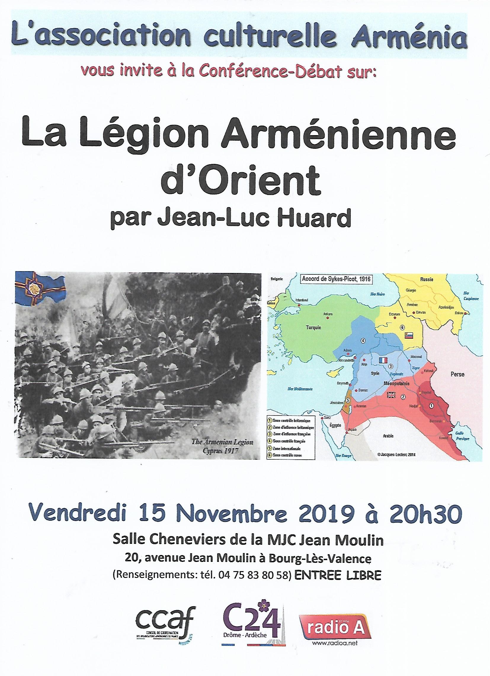 Vendredi 15 novembre à 20h30 à Bourg-Lès-Valence