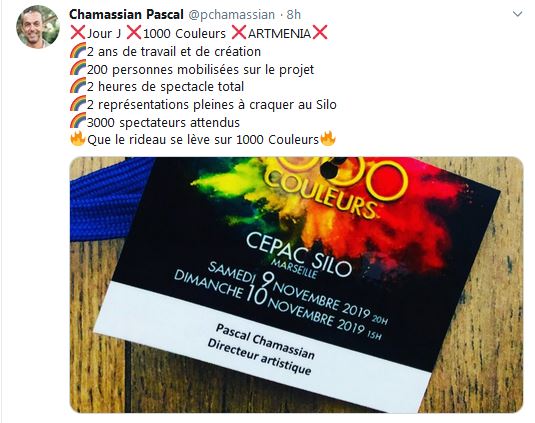 ❌ Jour J  ❌ 1000 Couleurs  ❌ ARTMENIA ❌