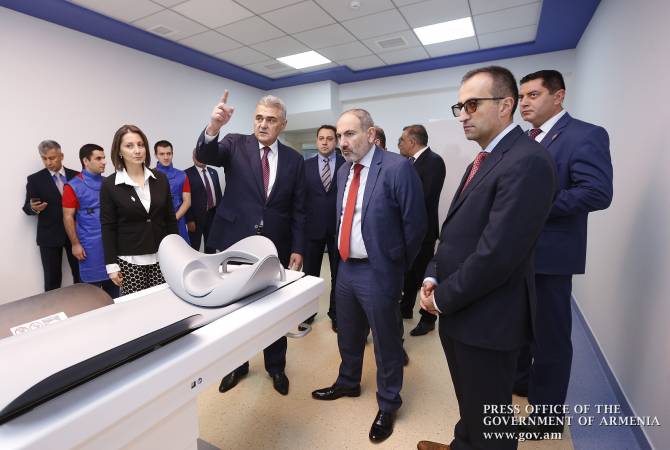 Inauguration à Erévan du Centre européen de Médecine Nucléaire le premier en Arménie
