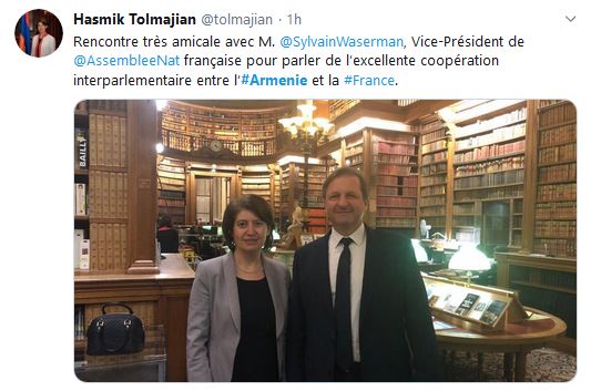 Rencontre très amicale avec M. Sylvain Waserman