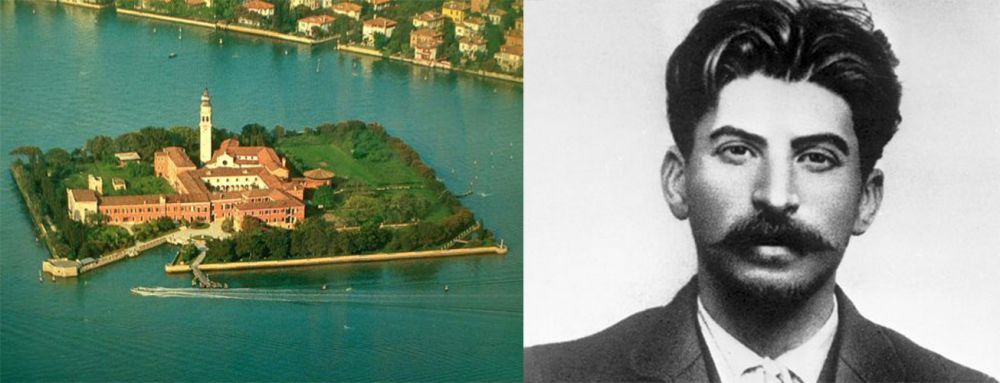 Selon le journal italien « Venezia Italliani » Staline parlait arménien et avait résidé sur l’île Saint-Lazare des pères Mekhitaristes Arméniens