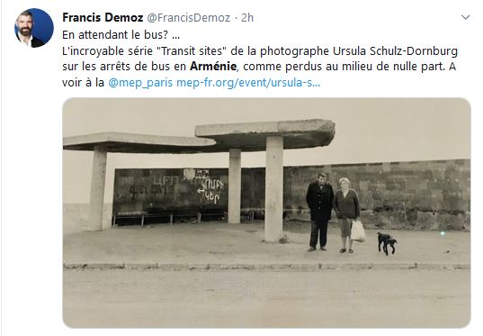 L&rsquo;incroyable série Transit sites de la photographe Ursula Schulz-Dornburg sur les arrêts de bus en Arménie
