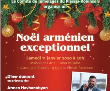 Noël Arménien organisé par le Comité de Jumelage de Plessis-Robinson