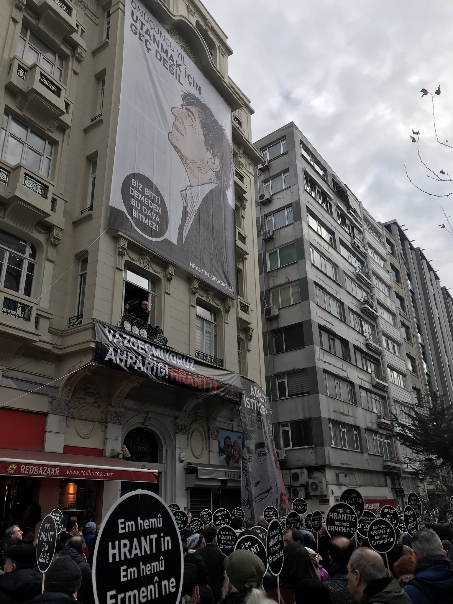 Turquie : rassemblement pour le 13e anniversaire de l’assassinat de Hrant Dink