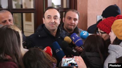 Perquisition au domicile de Hrayr Tovmasian