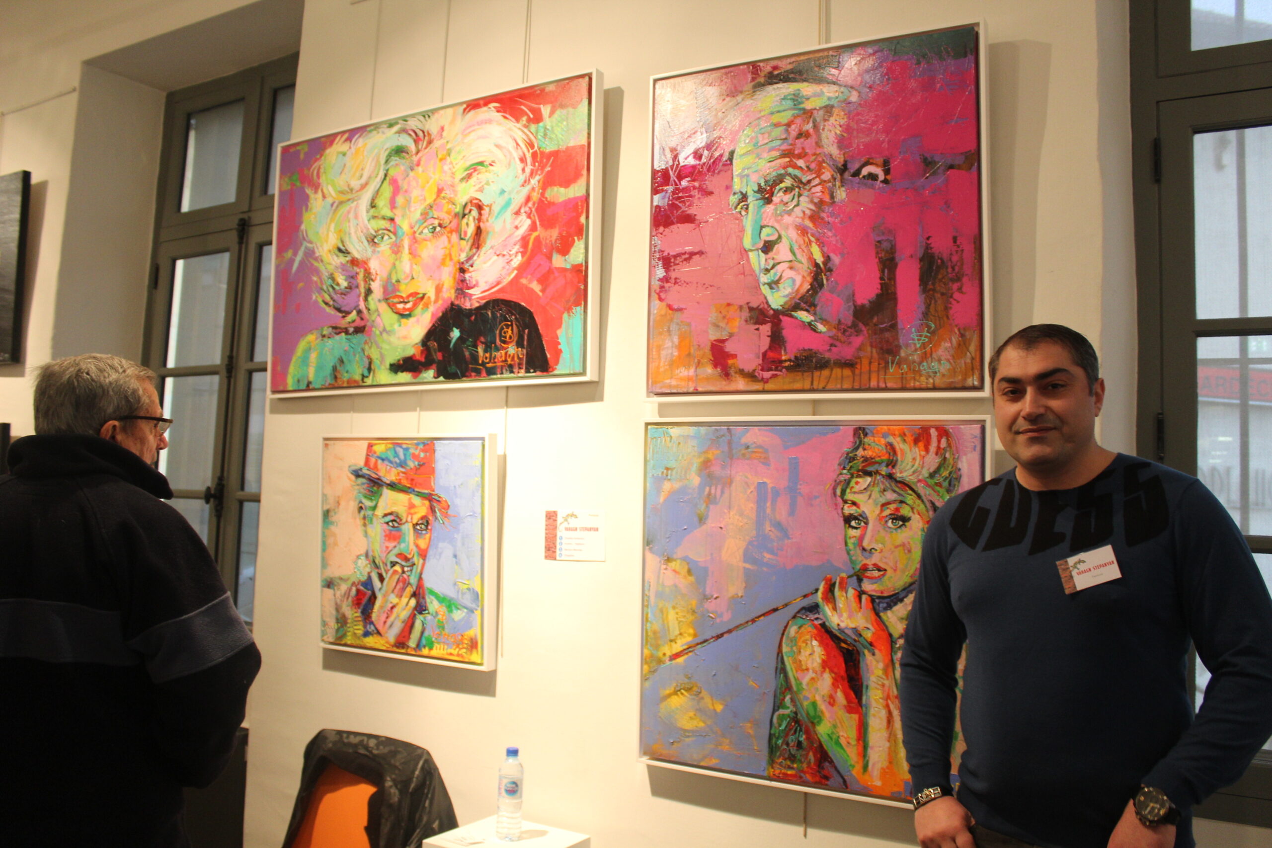 Les artistes Arméniens présentes à l’exposition « Lez’Arts Bourcains » à Bourg-Lès-Valence