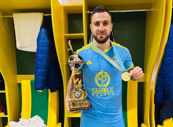 L’international arménien Tigran Barseghyan gagne avec Astana la Supercoupe du Kazakhstan