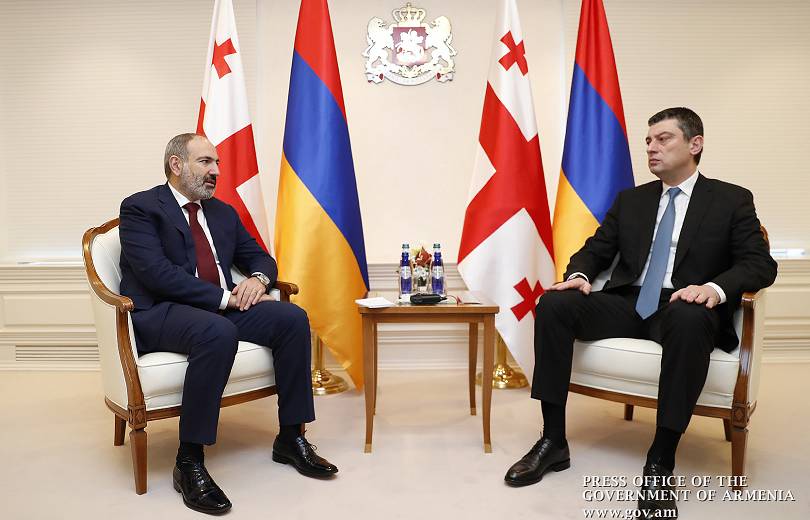 En visite officielle en Géorgie, le Premier ministre arménien Nikol Pachinian a été reçu par son homologue géorgien Georgui Gakharia