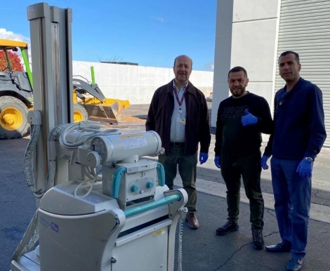 Un Arménien des Etats-Unis offre à l’Arménie un appareil mobile de radiographie des poumons en prévention du coronavirus