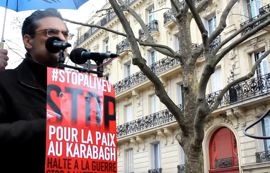 Vidéo : Patrick Devedjian à la manifestation de soutien au Haut-Karabagh en 2016