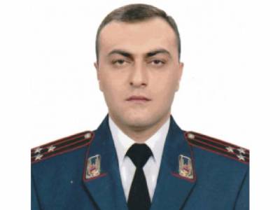Artur Mkrdtchyan nommé à la tête de la police de la région de Gegharkunik