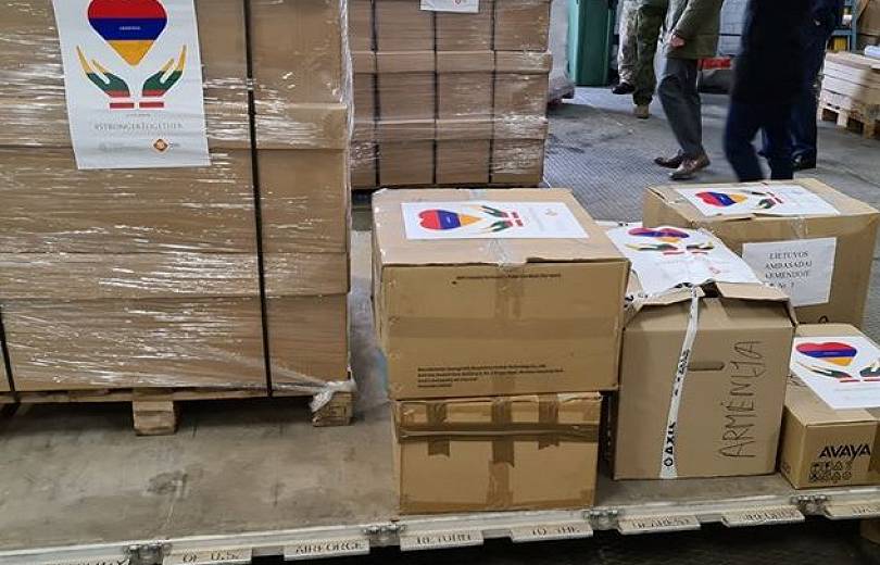 La Lituanie a fait parvenir en Arménie une aide médicale d’une valeur de 100 000 euros