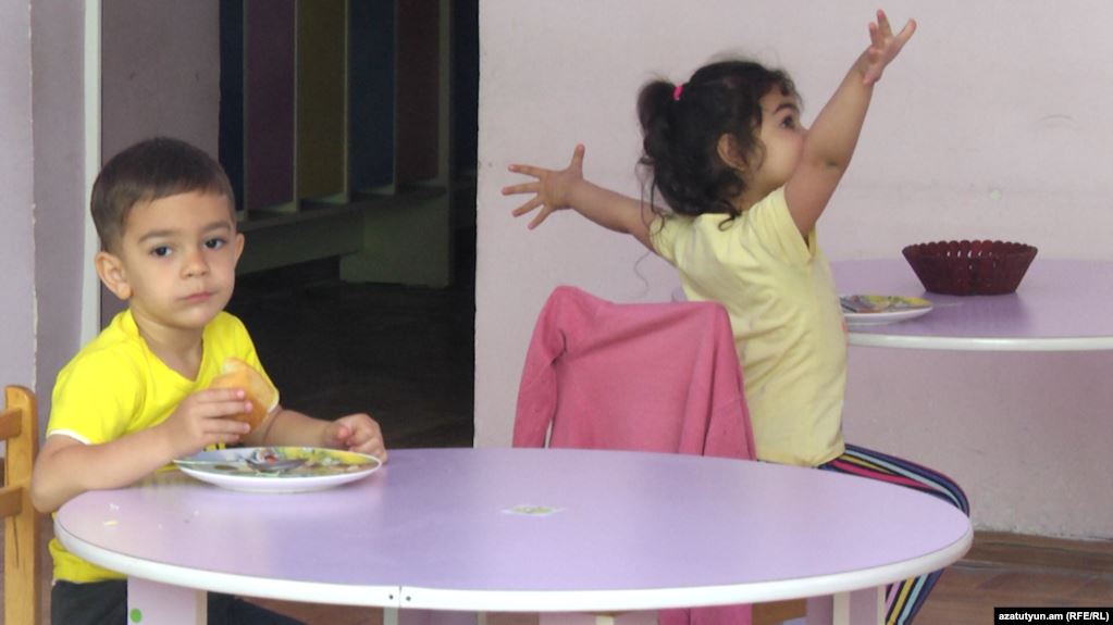 Réouverture des jardins d&rsquo;enfants en Arménie