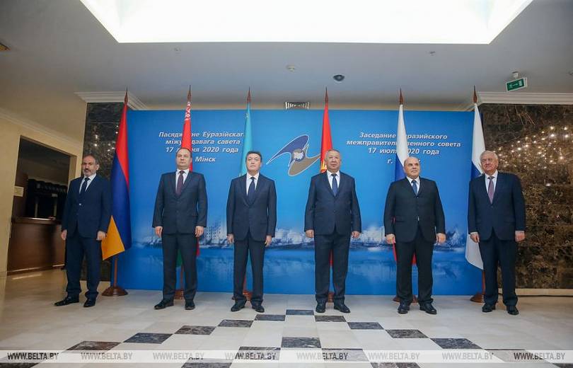 Nikol Pachinian était à Minsk au à rencontre des Premiers ministres des pays de l’Union économique eurasiatique