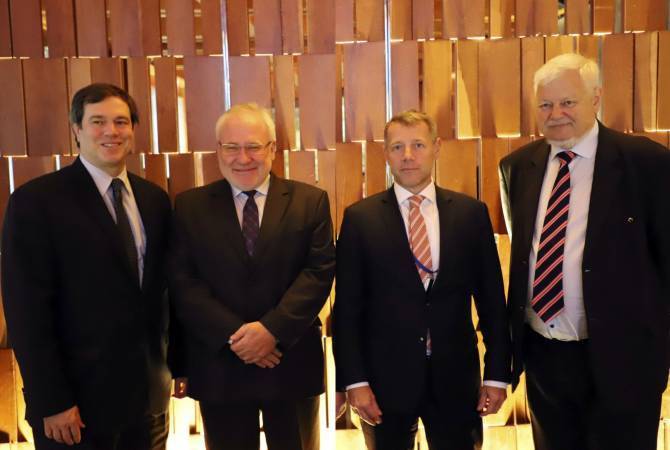 Déclaration à la presse des coprésidents du Groupe de Minsk de l&rsquo;OSCE et du représentant personnel du Président en exercice de l&rsquo;OSCE