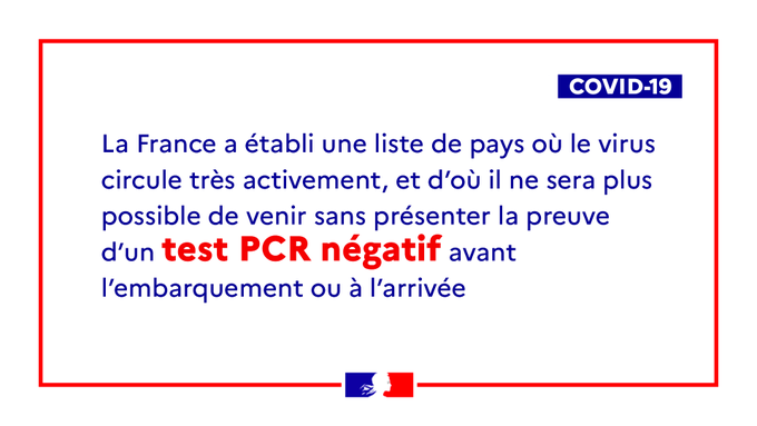 Coronavirus : la France ajoute l’Arménie à sa liste de pays « écarlate »