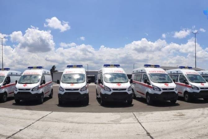 L’Arménie va offrir à l’Artsakh 10 véhicules médicaux d’urgence et de transport des malades