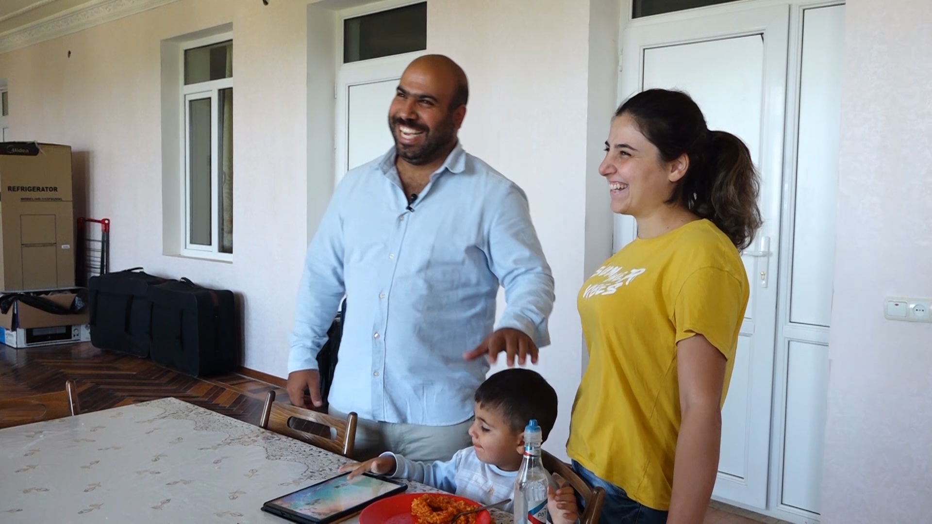 Depuis l’explosion de Beyrouth 3 familles arméniennes du Liban se sont installées en Artsakh dont une à Chouchi