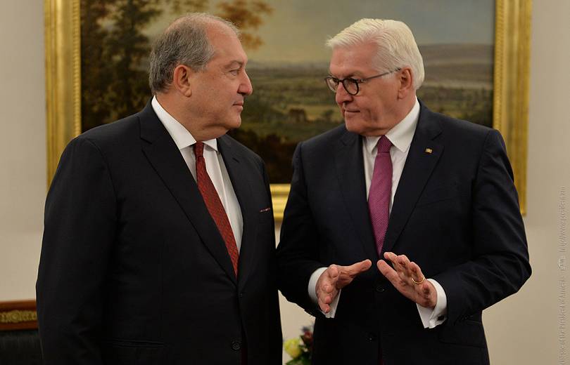 Franck-Walter Steinmeier le président de l’Allemagne a salué la Journée de l’Indépendance de l’Arménie