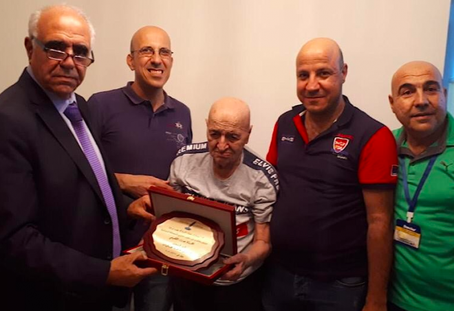 Tateos Topalian un Arménien du Liban a fêté son 108e anniversaire