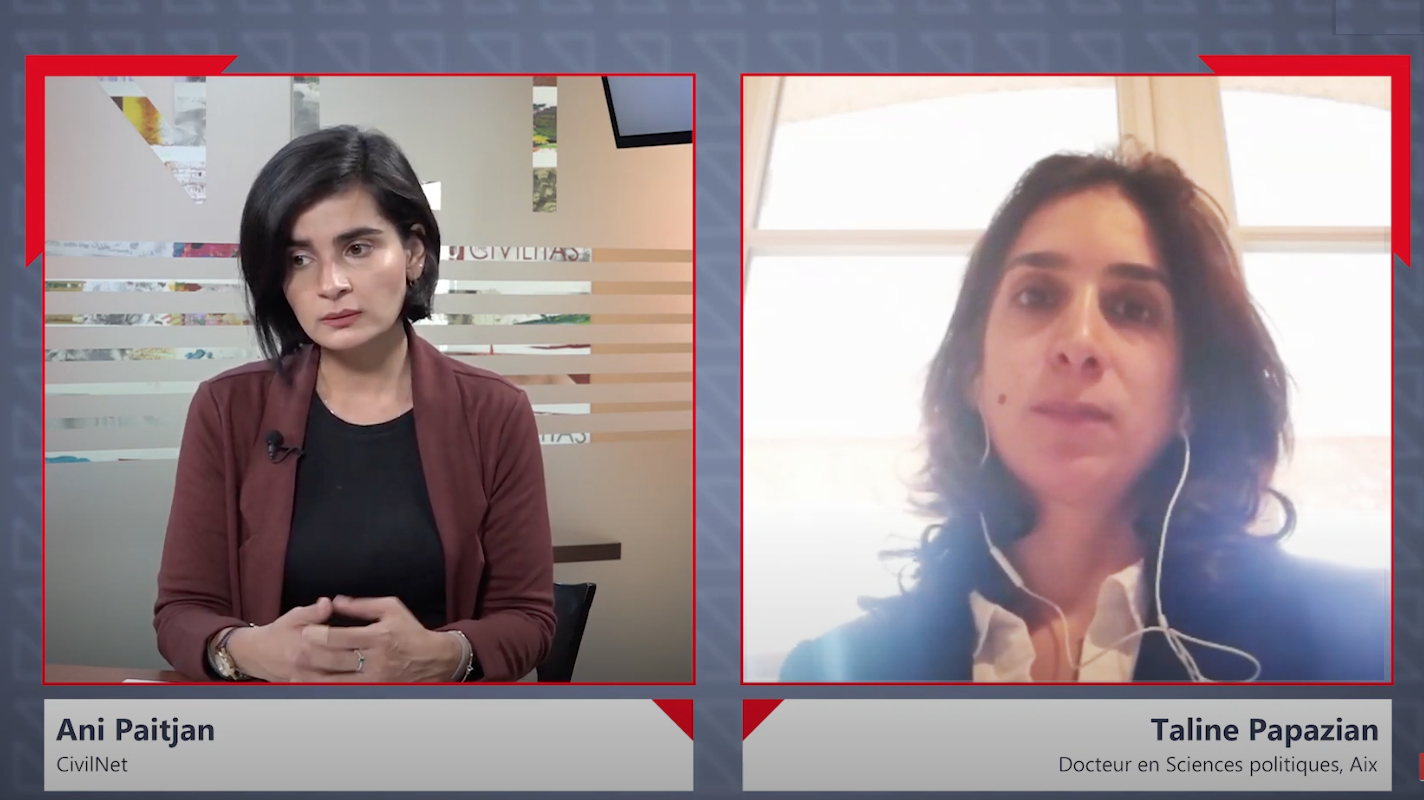 Taline Papazian à propos du conflit Artsakh-Azerbaïdjan