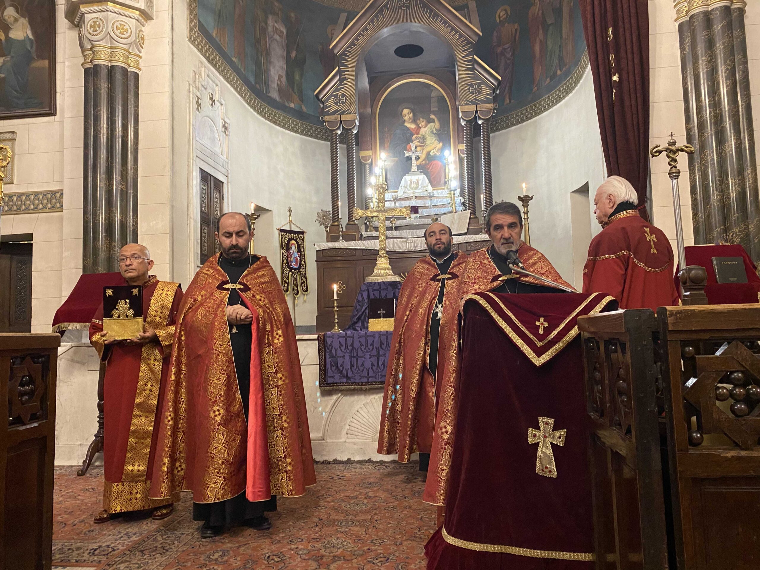 Messe de Requiem en hommage aux victimes en Artstakh
