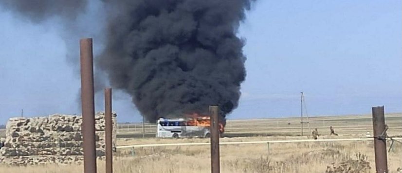 L&rsquo;armée azerbaïdjanaise bombarde un bus de passagers civils dans la ville arménienne de Vardenis