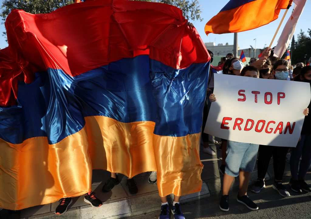 Rassemblement à Chypre pour soutenir l&rsquo;Arménie