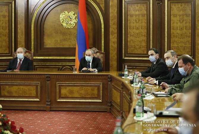 Une réunion extraordinaire du Conseil de sécurité s&rsquo;est tenue sous la présidence de Nikol Pashinyan
