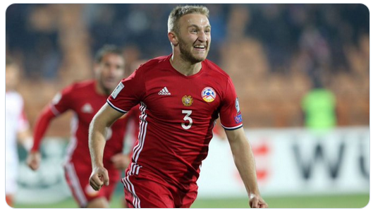 Le footballeur Varazdat Haroyan met sa carrière entre parenthèses pour s&rsquo;engager en Artsakh