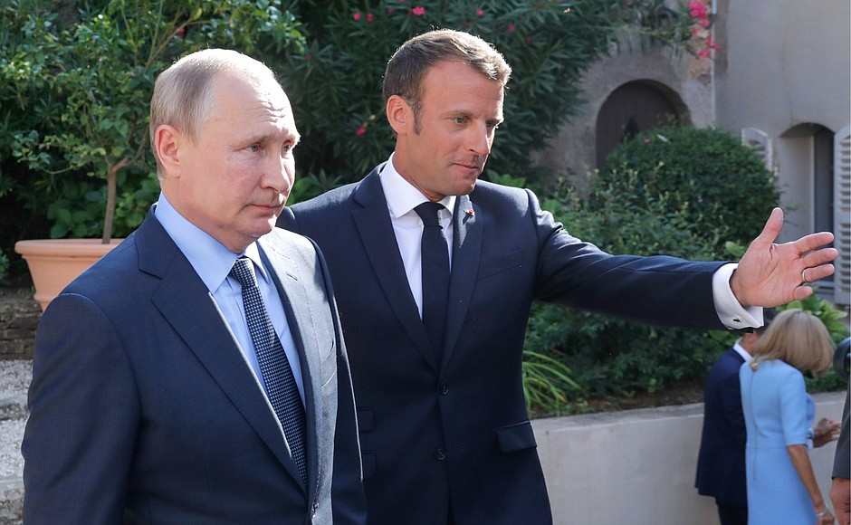 Poutine, Macron et Trump appellent ensemble à un  cessez-le-feu immédiat
