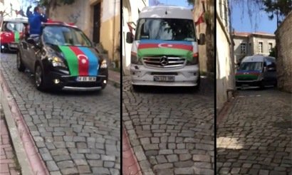 Les Azéris défilent dans les quartiers arméniens d’Istanbul pour intimider et menacer les Arméniens…