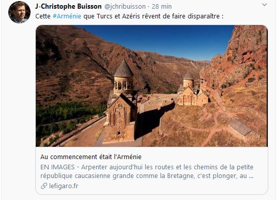 Cette Arménie que Turcs et Azéris rêvent de faire disparaître :