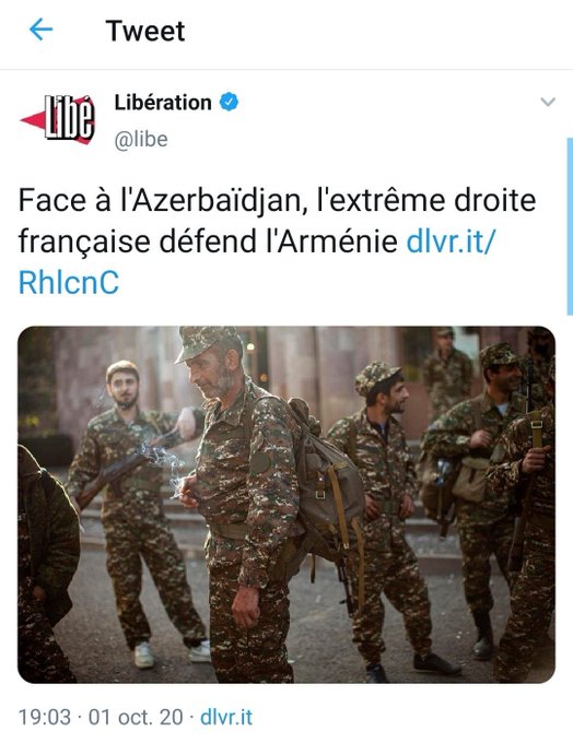 Libé supprime un article sur l&rsquo;extrême droite et l&rsquo;Arménie