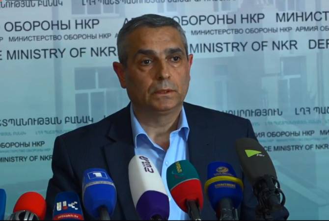 Masis Mayilyan le chef de la diplomatie de l’Artsakh a dénoncé les bombardements de civils par l’armée azérie