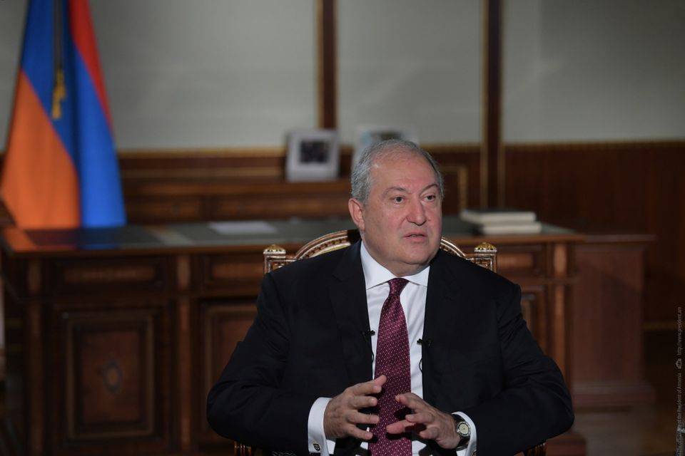Armen Sarkissian – Notre diaspora puissante et forte est une véritable armée qui soutient la patrie et la courageuse armée arménienne