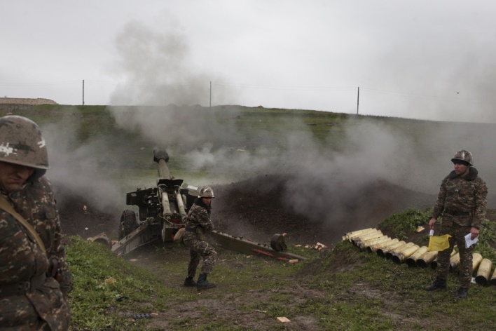 L’Azerbaïdjan a repris ses attaques massives ce matin contre les positions arméniennes, attaques repoussées