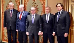 Déclaration conjointe des Ministres des affaires étrangères français, russe et américain, co-présidents du groupe de Minsk, appelant à un cessez-le-feu au Haut-Karabakh (5 octobre 2020)