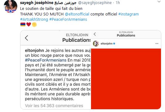 Le soutien d&rsquo;Elton John