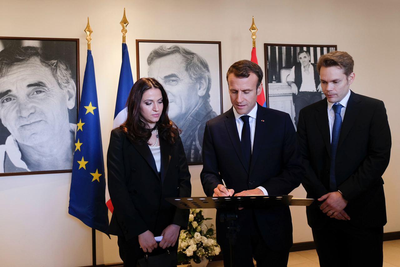Lettre de Nicolas Aznavour au Président Emmanuel Macron