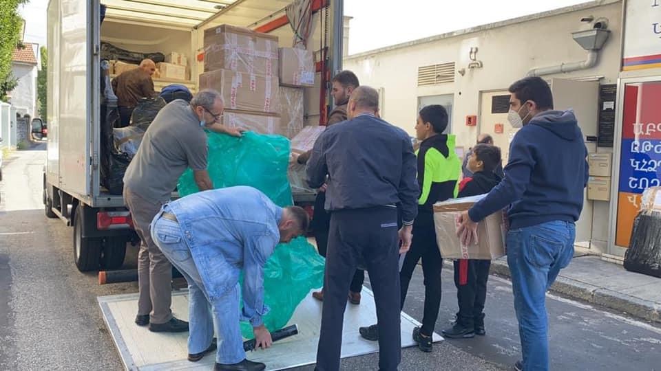 La MCAGD envoie deux camions d&rsquo;aide pour l&rsquo;Artsakh d&rsquo;une valeur de 65 000 euros et manifestation à Grenoble ce vendredi 9 octobre