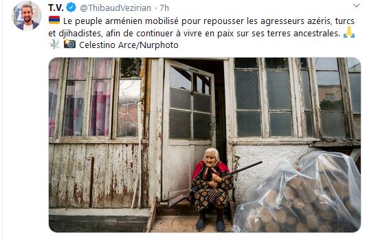 Le peuple arménien mobilisé pour repousser les agresseurs azéris, turcs et djihadistes, afin de continuer à vivre en paix sur ses terres ancestrales.