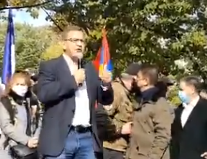 Discours de Patrick Karam à la manifestation du CCAF : « En étant neutre, la France est complice de ces crimes »