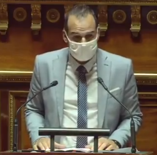 Jeremy Bacchi s’est exprimé au Sénat sur « sur la situation dramatique que connait le Haut-Karabagh »